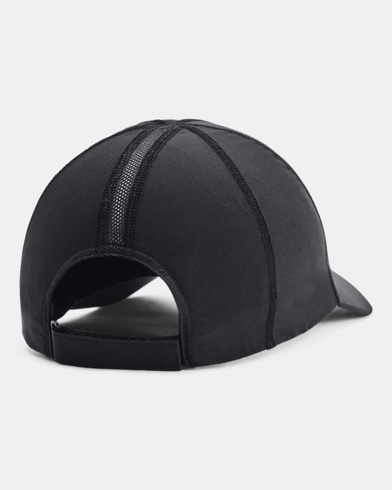 หมวกแก๊ป UA Shadow Run Adjustable สำหรับผู้ชาย in Black image number 1